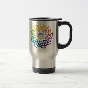 Celtic Rainbow Knotwork Ringar Resemugg