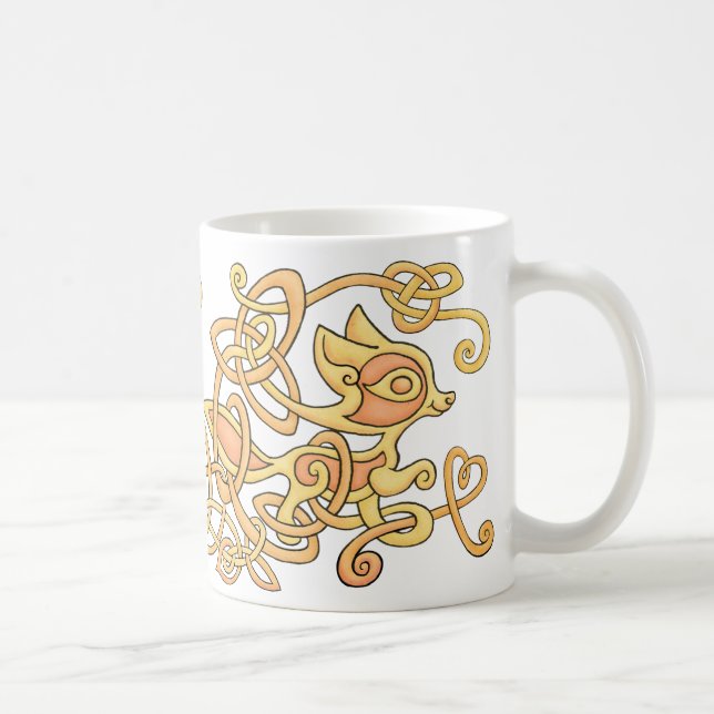 Celtic rävmugg kaffemugg (Höger)