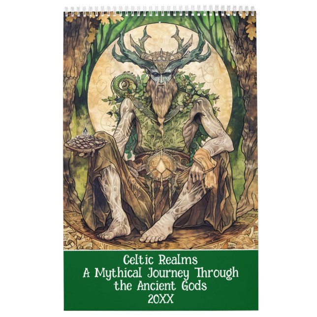 Celtic Realms – Mythical Journey and Ancient Gods Kalender (Omslag)
