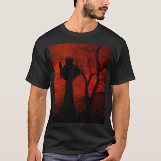 Celtic Red T Shirt (Framsida)