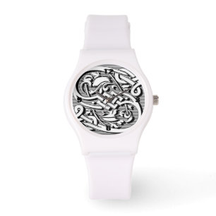 celtic renaissancemonogram S för victorian Armbandsur