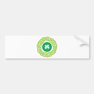 CELTIC RING med SHAMROCK Bildekal