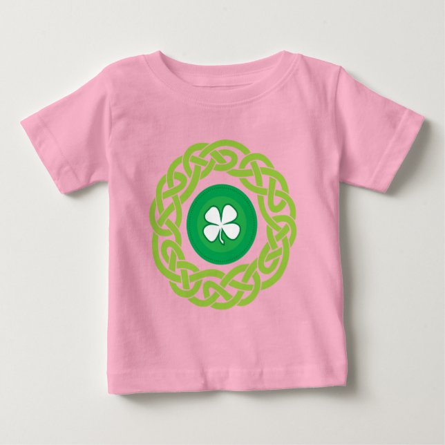 CELTIC RING med SHAMROCK Tee (Framsida)