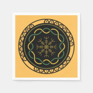 Celtic Runes 3 Pappra blöjor (50 Pk) Pappersservett