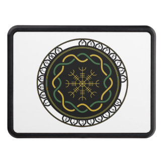 Celtic Runes 3 Trailer Hitch Cover Dragkroksskydd