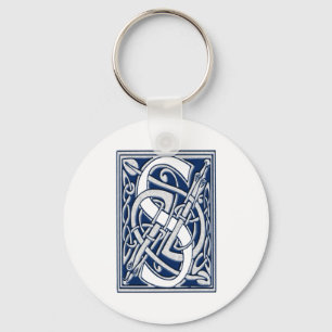 Celtic S Monogram Nyckelring