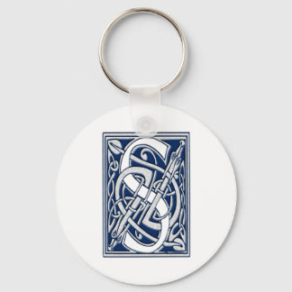 Celtic S Monogram Nyckelring
