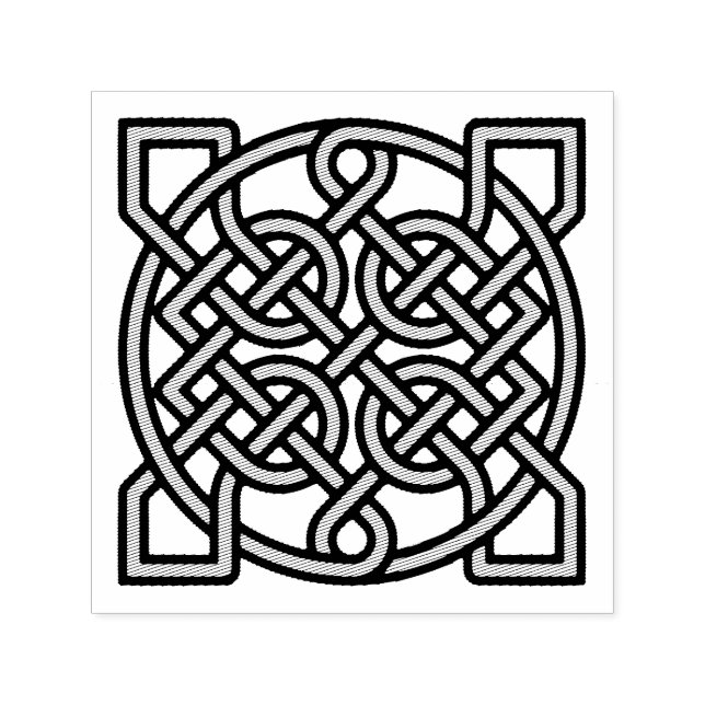 Celtic Sailor's Knot Självfärgande Stämpel (Design)