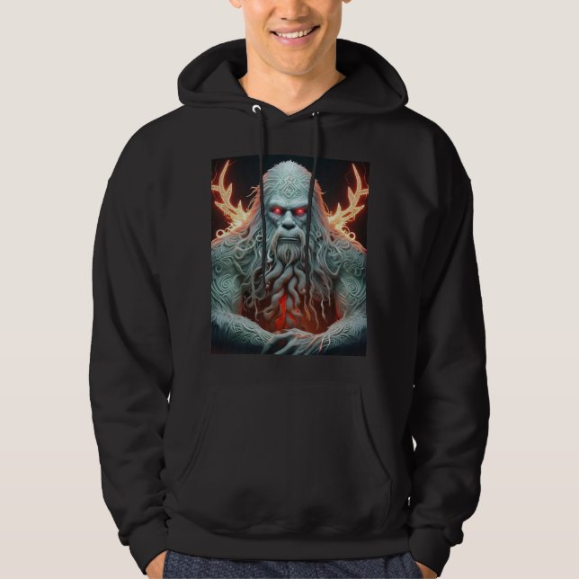 Celtic Sasquatch Hoodie (Framsida)