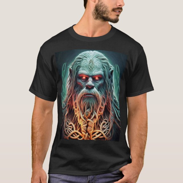 Celtic Sasquatch T Shirt (Framsida)