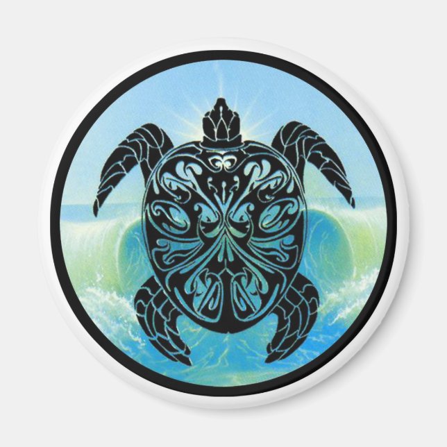 Celtic Sea Turtle Magnet (Framsidan)