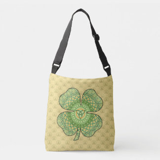 Celtic Shamrock All-over-Print Bag Axelväska