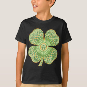 Celtic Shamrock Barn och Baby Mörk Shirt Tröja