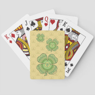 Celtic Shamrock Classic-spelkort Spelkort