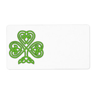 Celtic Shamrock Design Fraktsedel
