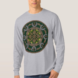 Celtic Shamrock & Horseshoe - Lucky St. Patrick's T Shirt
