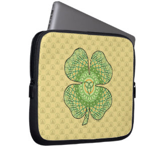 Celtic Shamrock Laptop Fodral
