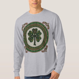 Celtic Shamrock Livets träd - St. Patrick's Day T Shirt