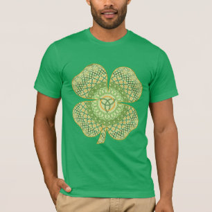 Celtic Shamrock Manar Mörk Shirt T-shirt