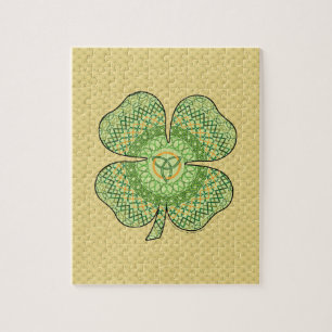 Celtic Shamrock Puzzle Pussel