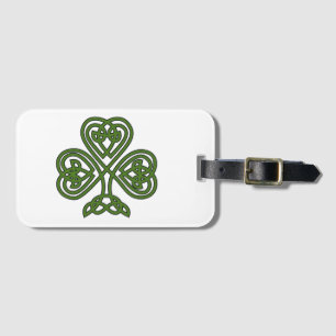 Celtic Shamrock - St patricks day Bagagebricka
