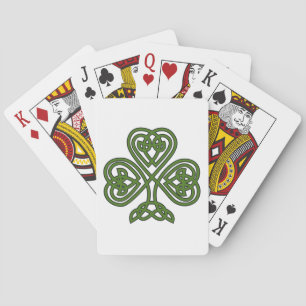 Celtic Shamrock - St patricks day Casinokort