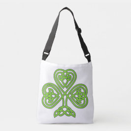 Celtic Shamrock St. Patrick's Day Irish Eire Paddy Axelväska