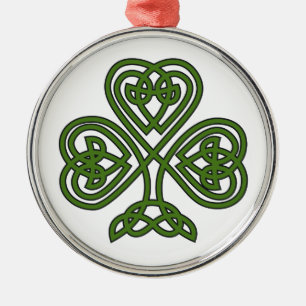 Celtic Shamrock - St patricks day Julgransprydnad Metall