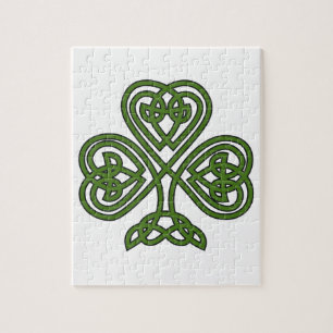 Celtic Shamrock - St patricks day Pussel