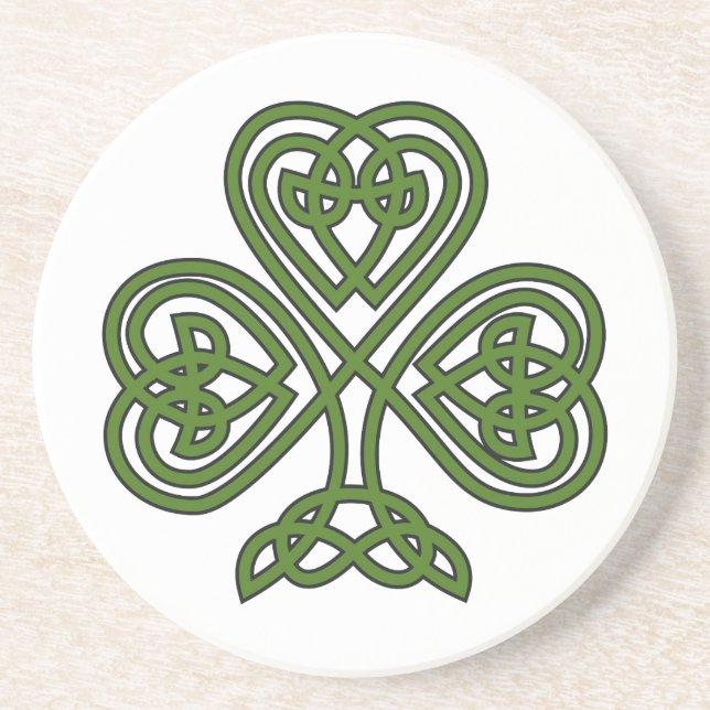 Celtic Shamrock - St patricks day Underlägg (Framsidan)