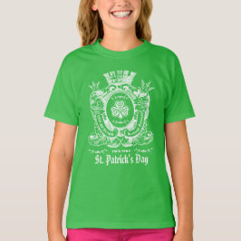 Celtic Shamrock Vapensköld St. Patrick's Day T-shirt