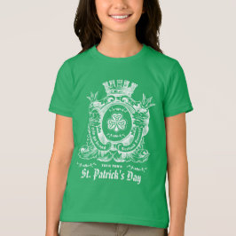 Celtic Shamrock Vapensköld St. Patrick's Day Tee