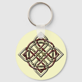 Celtic Shield Knot Keychain Nyckelring