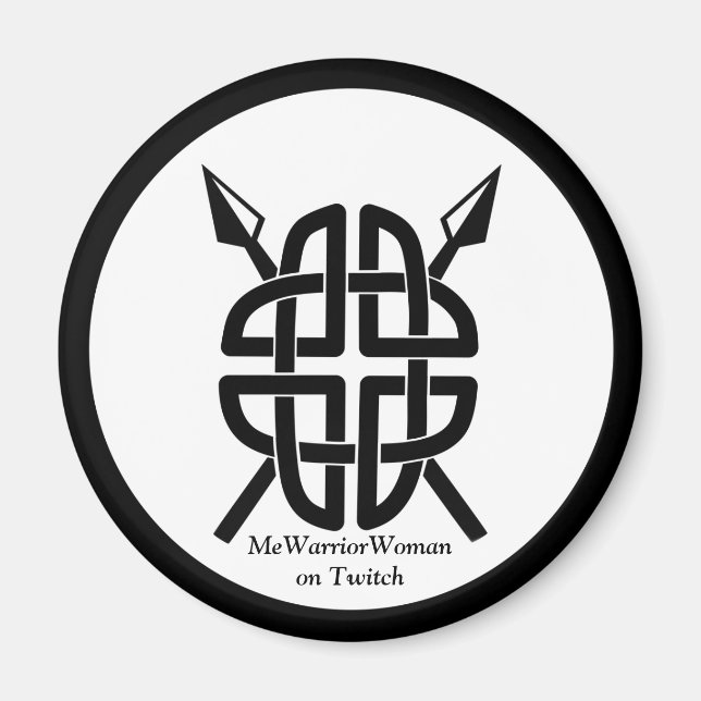 Celtic Shield, MeWarriorWoman på Twitch Magnet (Framsidan)