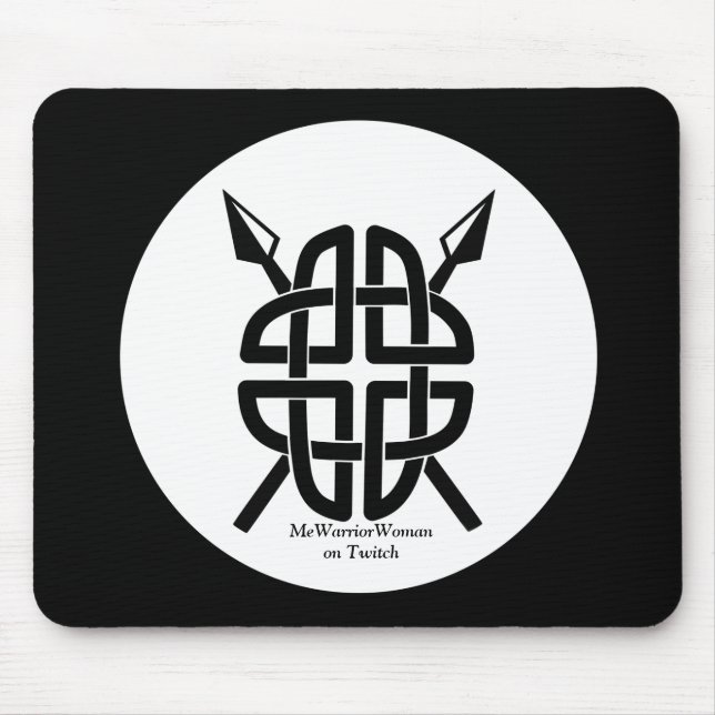 Celtic Shield, MeWarriorWoman på Twitch Musmatta (Framsidan)