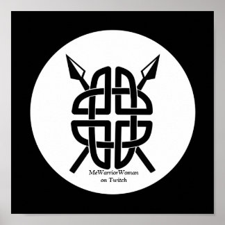 Celtic Shield, MeWarriorWoman på Twitch Poster