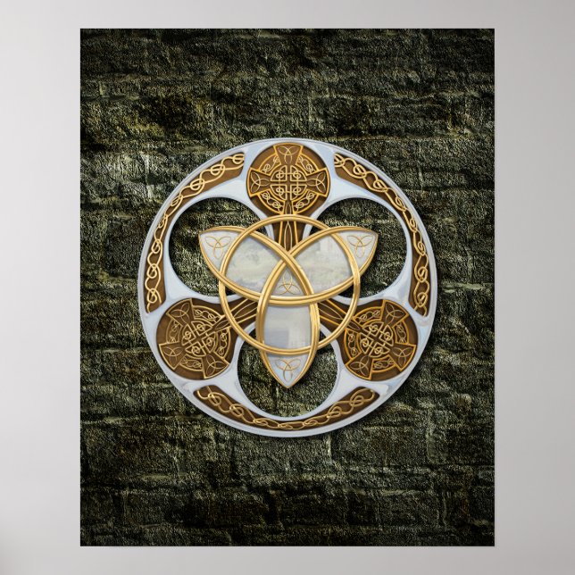Celtic Shield Poster (Framsidan)