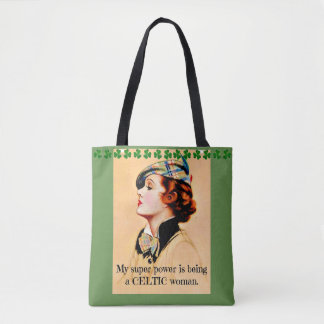 Celtic shoppingtoto tygkasse
