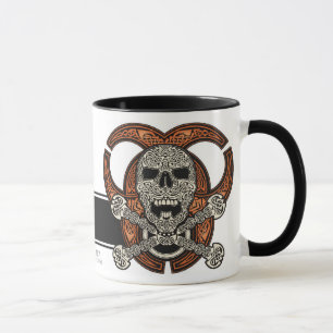 Celtic skalle- & Biohazardkaffemugg Mugg