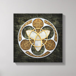 Celtic skyddar canvastryck