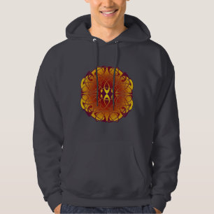 Celtic solMandala Tröja Med Luva