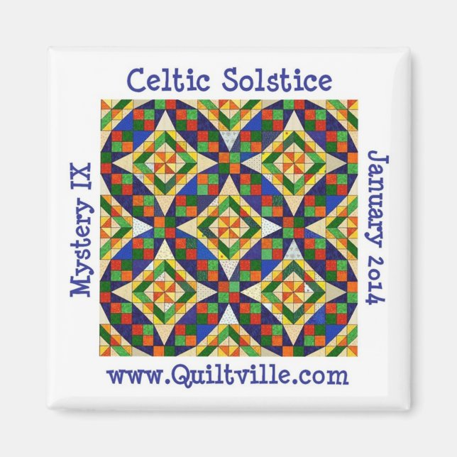 Celtic Solstice Magnet (Framsidan)