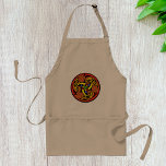 Celtic Spiral Apron Förkläde<br><div class="desc">För en design som verkligen pops har en titt på detta mycket intressanta och färgstarka celtiska spiral. Denna konstruktion har många olika mönster i den och verkligen tillverkar påstående. Den här roliga spiral-designen ser underbar ut på den här plattan. Perfekt för dig själv eller som gåva</div>