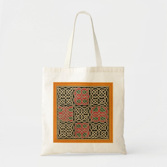 Celtic Spiral Design - Bag Tygkasse (Framsidan)