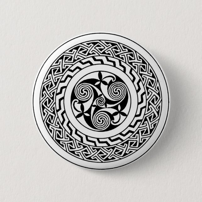 Celtic spiral knapp (Framsida)