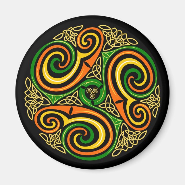celtic spiral magnet (Framsidan)