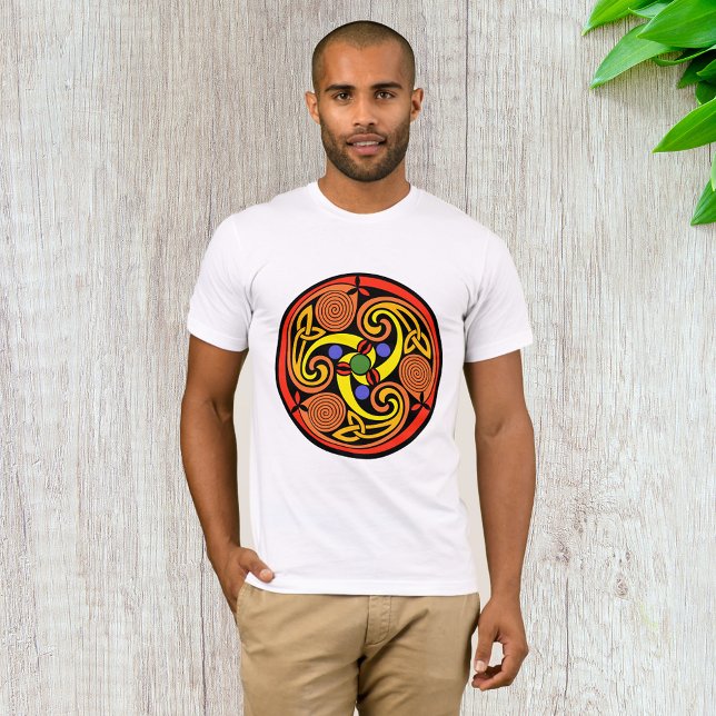 Celtic Spiral Manar T-Shirt (Skapare uppladdad)
