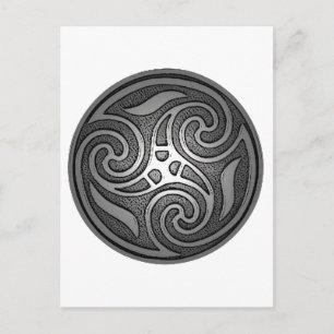 Celtic Spiral Vykort