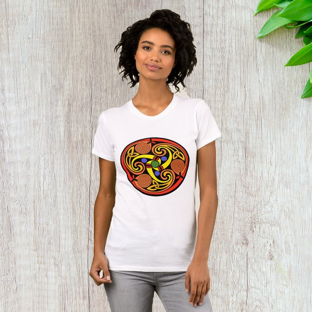 Celtic Spiral Womens T-Shirt (Skapare uppladdad)