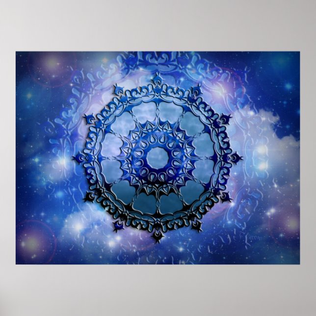 Celtic Spirit Mandala Poster (Framsidan)
